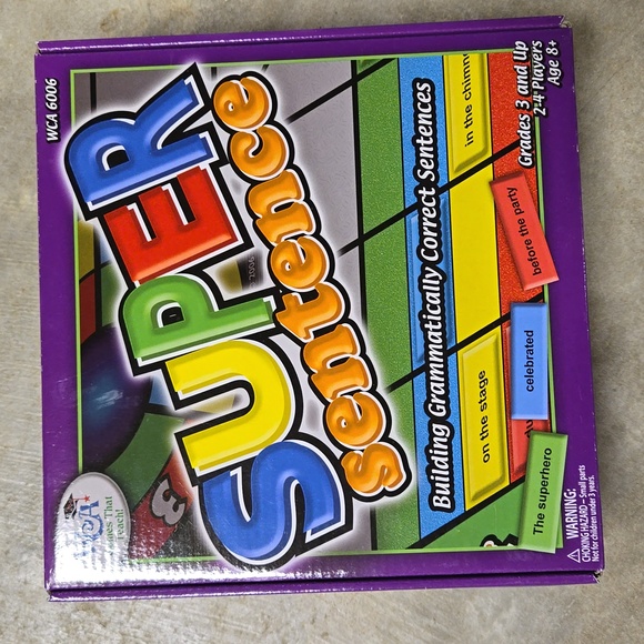 Super Sentence Game - Picture 1 of 4